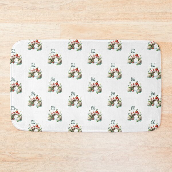 Item preview, Cherry Tomato Bridge – Whimsical Sticker Design designed and sold by Calymera.