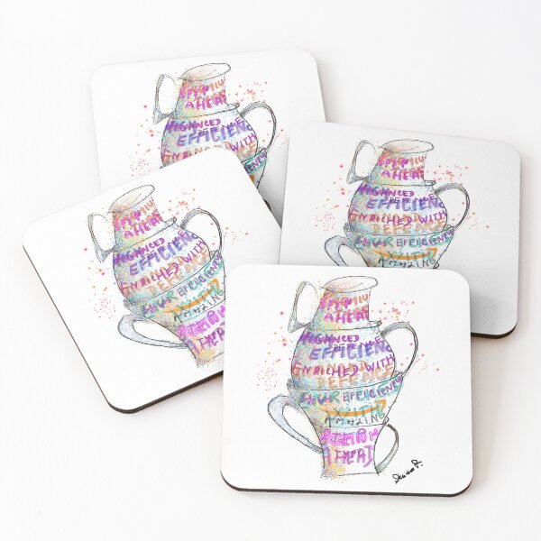 Item preview, Vase illustration with text Mass-Production/ Anticonsumerism contemporary art  designed and sold by DenisaDesign.