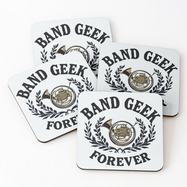 Item preview, Band Geek Forever: French Horn Crest designed and sold by Jollys-ArtShop.