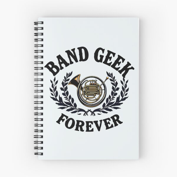 Item preview, Band Geek Forever: French Horn Crest designed and sold by Jollys-ArtShop.