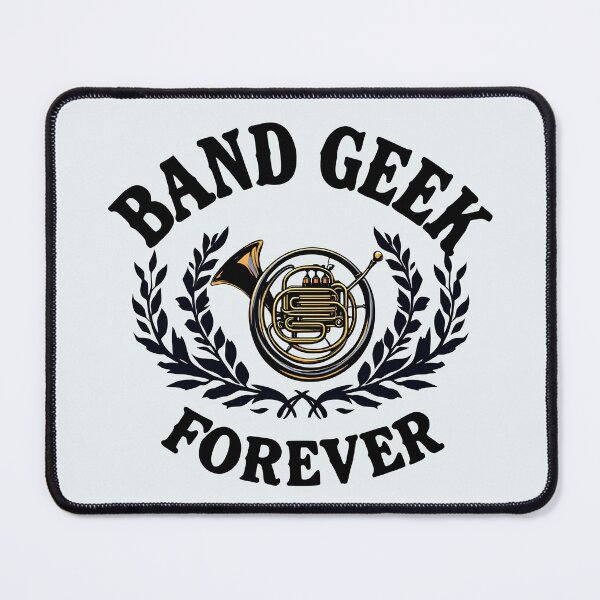 Item preview, Band Geek Forever: French Horn Crest designed and sold by Jollys-ArtShop.