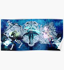 AO NO EXORCIST - BLUE BLUE BLUE FIRE! Poster