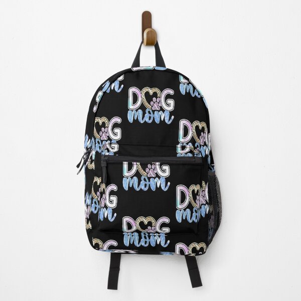 Item preview, Dog Mom in a mix of leopard print and tie-dye designed and sold by creativerooney.