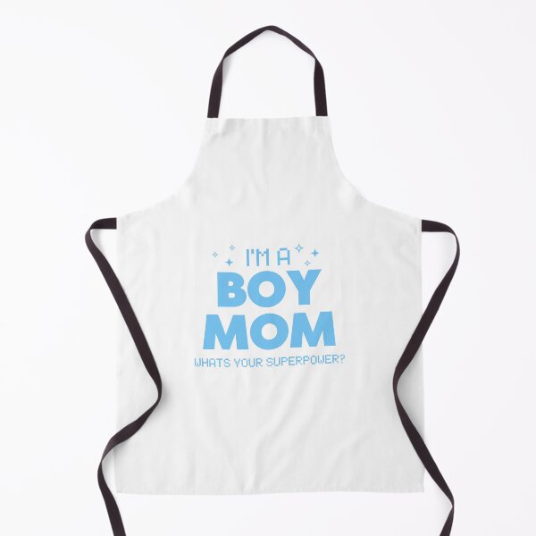 Item preview, I'm a Boy Mom what's your superpower blue statement design designed and sold by addiegrace.