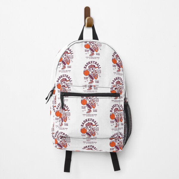 Item preview, Basketball Born To Hoop and Dunk, Work Hard, Play Hard, Funny Skeleton designed and sold by Matt_Smith.