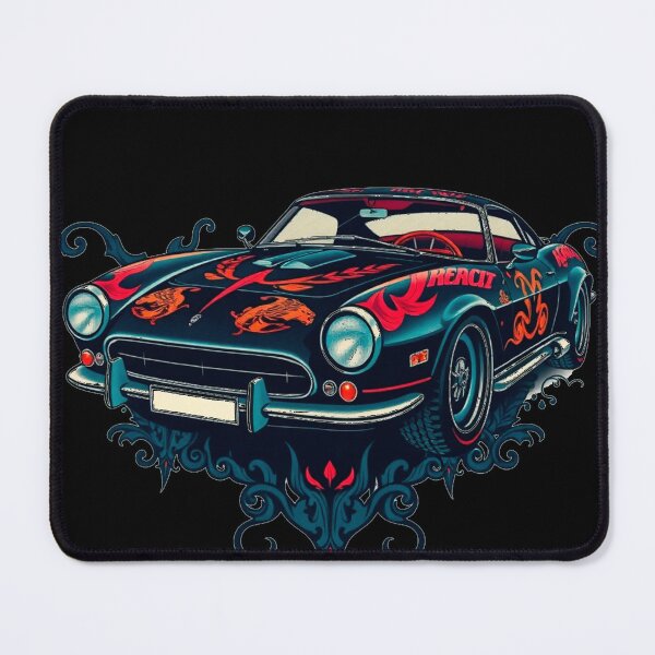 Item preview, Classic black car with red trim designed and sold by Ecliz.