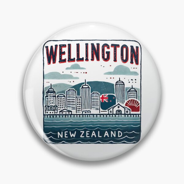 Item preview, Wellington New Zealand  designed and sold by HowToCanadian.