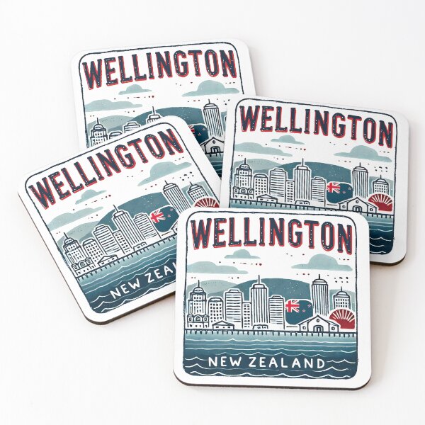 Item preview, Wellington New Zealand  designed and sold by HowToCanadian.