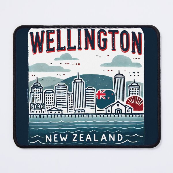 Item preview, Wellington New Zealand designed and sold by HowToCanadian.
