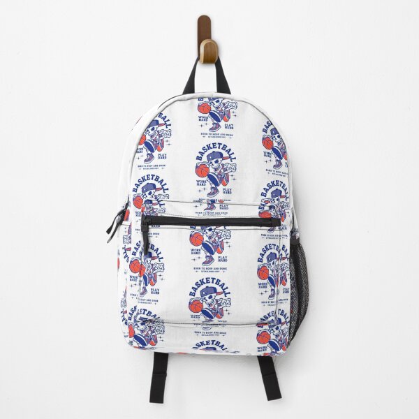 Item preview, Basketball Born To Hoop and Dunk, Work Hard, Play Hard, Funny Skeleton designed and sold by Matt_Smith.