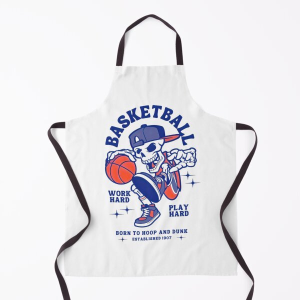 Item preview, Basketball Born To Hoop and Dunk, Work Hard, Play Hard, Funny Skeleton designed and sold by Matt_Smith.