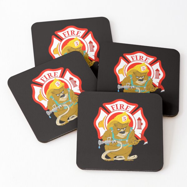 Item preview,  California bear Firefighter designed and sold by TheEndDesign.
