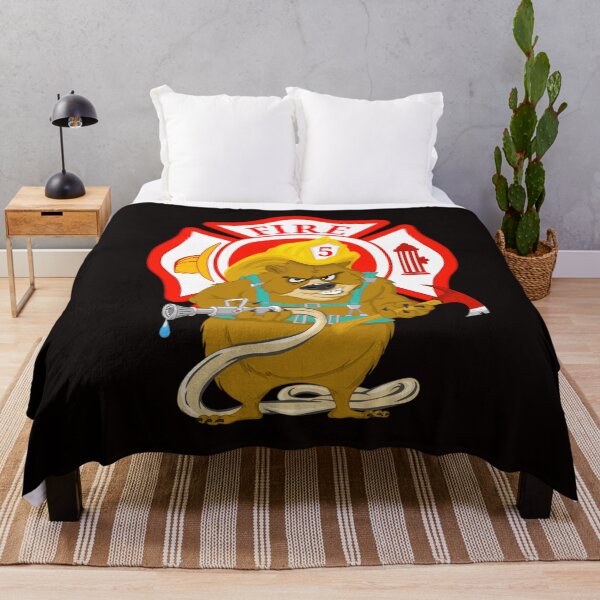 Item preview, California bear Firefighter designed and sold by TheEndDesign.
