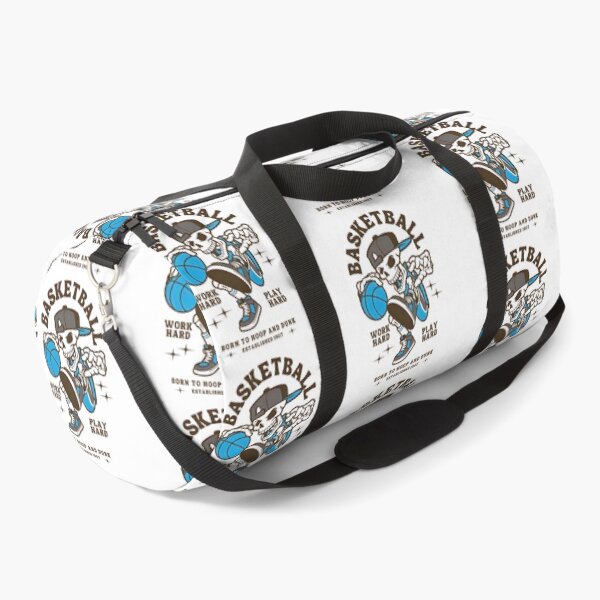 Item preview, Basketball Born To Hoop and Dunk, Work Hard, Play Hard, Funny Skeleton designed and sold by Matt_Smith.