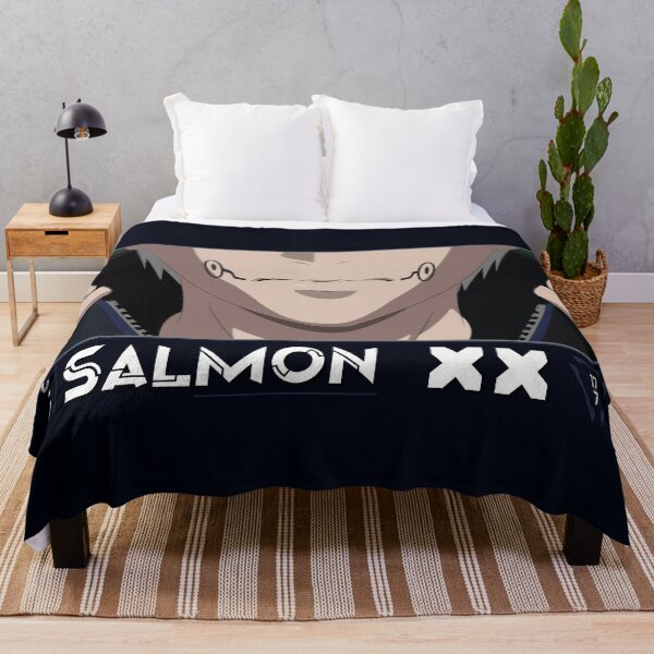 Item preview, Salmon Anime Mouth Japanese Cozy Anime Style designed and sold by Otakurypto.