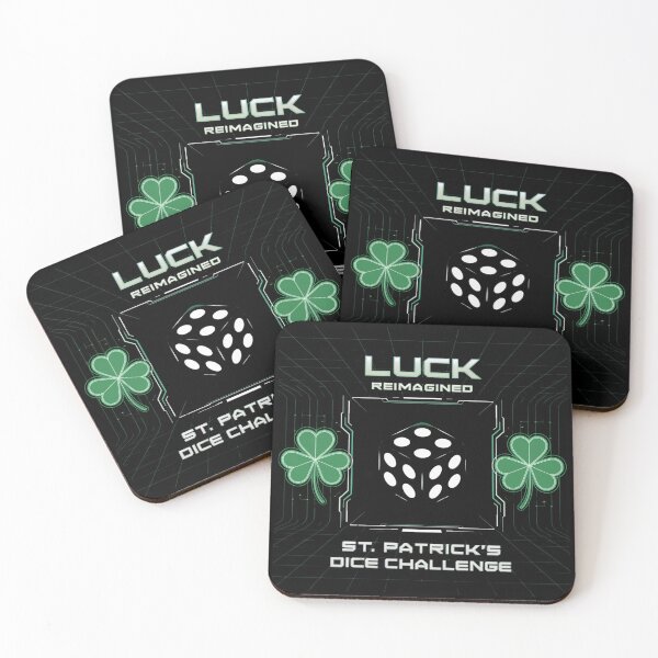 Item preview, Futuristic St. Patrick's Dice designed and sold by SignumShop.