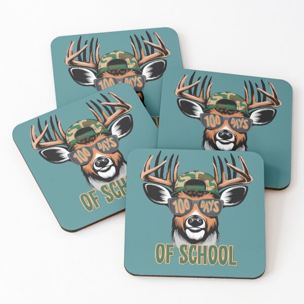 Item preview, Bucked 100 Days of School Cute Deer Student and Teacher 100th Day Celebration Wear designed and sold by zbox1.