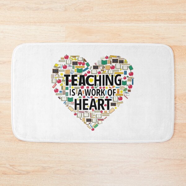 Aperçu de l'œuvre Teaching: A Heartfelt Endeavor créée et vendue par NEWDESINGS12.