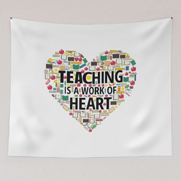 Item preview, Teaching: A Heartfelt Endeavor designed and sold by NEWDESINGS12.