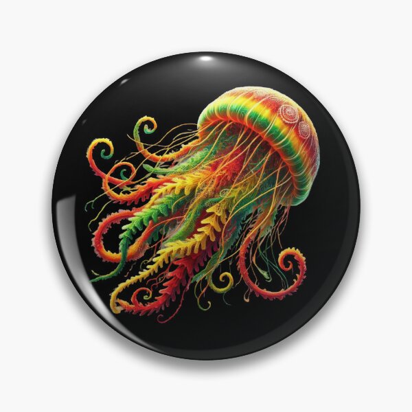 Item preview, Reggae Jellyfish - Uniquely Themed Lifestyle Wear designed and sold by SandbarTees.