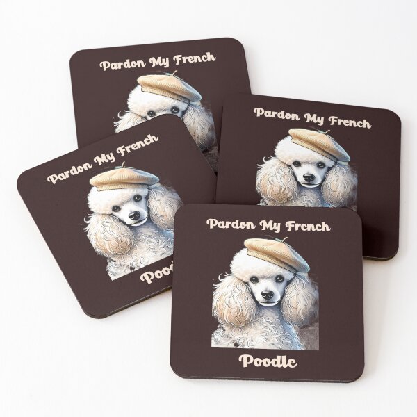 Item preview, Pardon My French Poodle Adorable Dogs designed and sold by WearitToday.