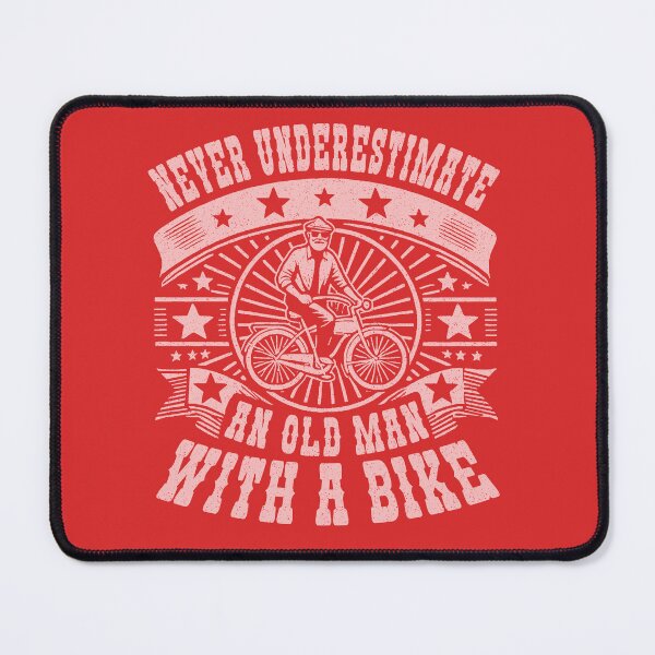 Item preview, Never Underestimate An Old Man With A Bike designed and sold by AlchemyColor.