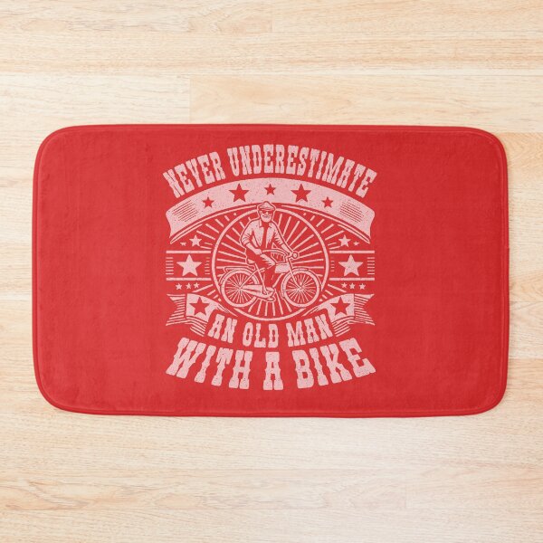 Item preview, Never Underestimate An Old Man With A Bike designed and sold by AlchemyColor.