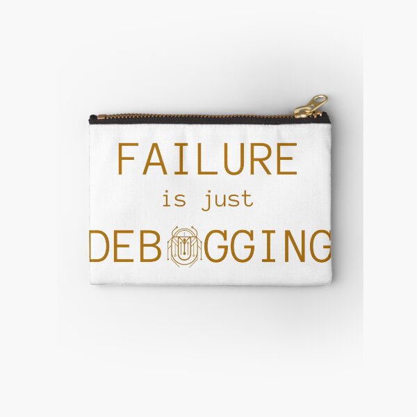 Item preview, Failure is Just Debugging 2 - Circuit Scarab Design designed and sold by I-RDesign.