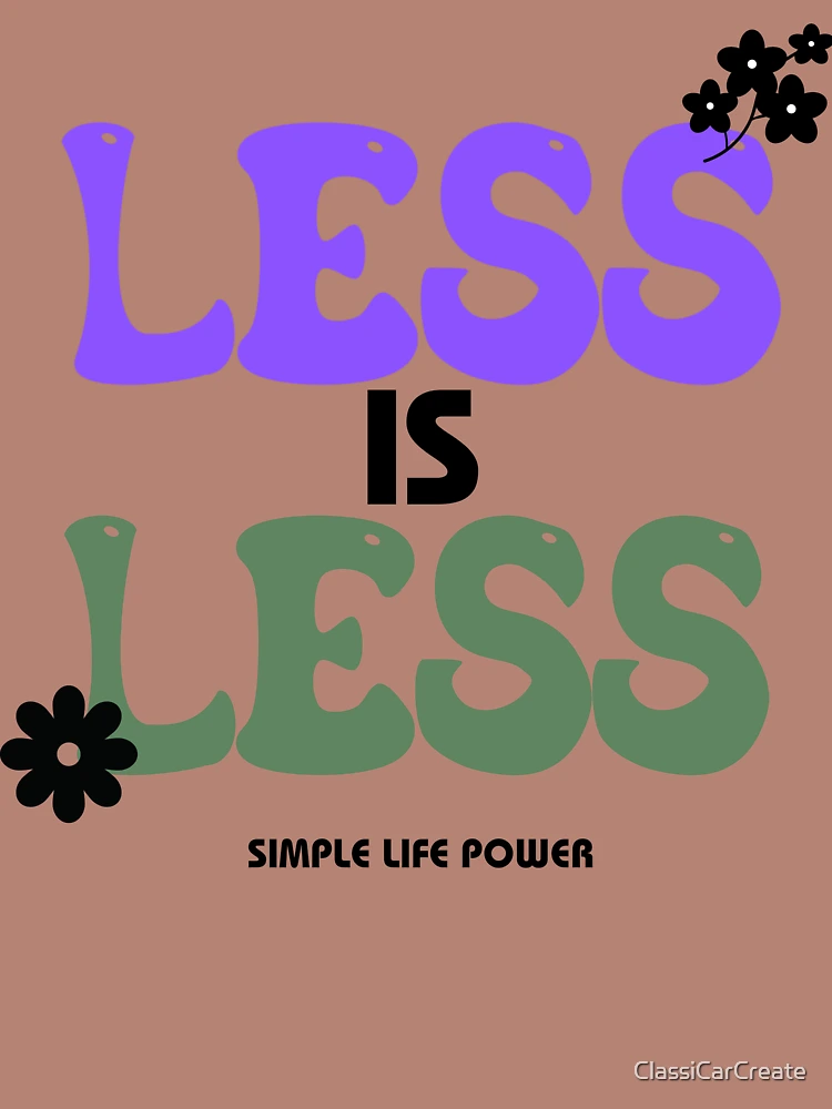 Thumbnail 4 of 4, Boxy T-Shirt, Less is Less. designed and sold by 48remarks.