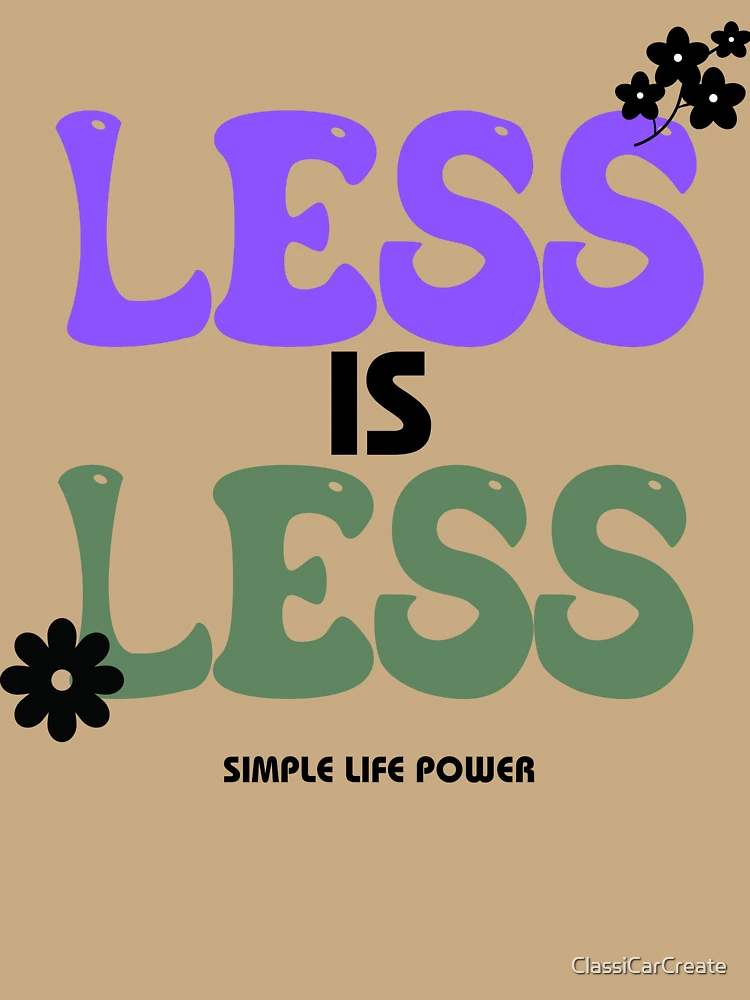Thumbnail 6 of 6, Premium Oversized Hoodie, Less is Less. designed and sold by 48remarks.