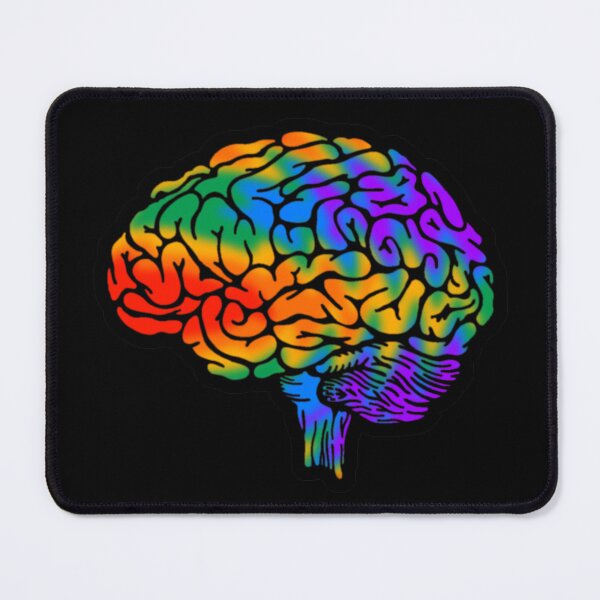 Item preview, Rainbow Brain in Tie Dye designed and sold by Teddy-FauxBear.