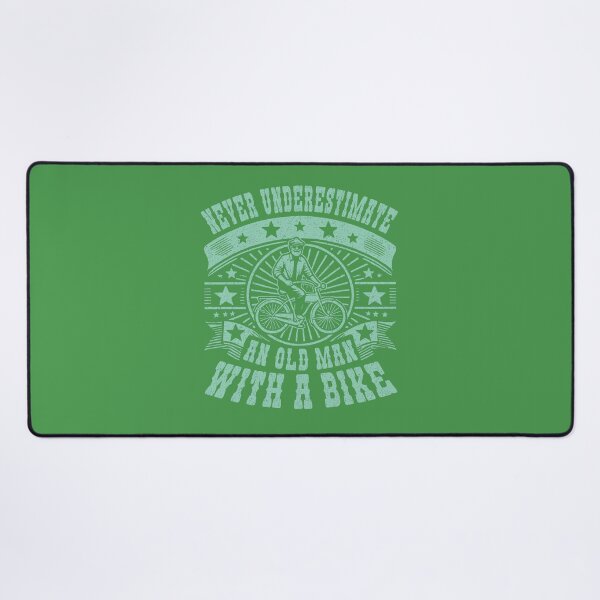 Item preview, Never Underestimate An Old Man With A Bike designed and sold by AlchemyColor.