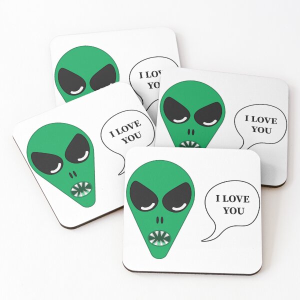 Item preview, Alien: I love you designed and sold by Wild & Cosmic.