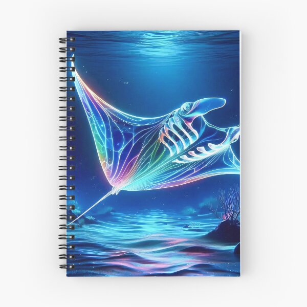 Item preview, Luminescent translucent manta ray designed and sold by Seve-IA.