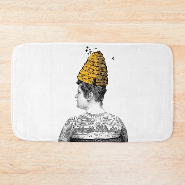 Item preview, Save the Bees: Because if they die, they're taking us with them.  designed and sold by Butterbean Studios.