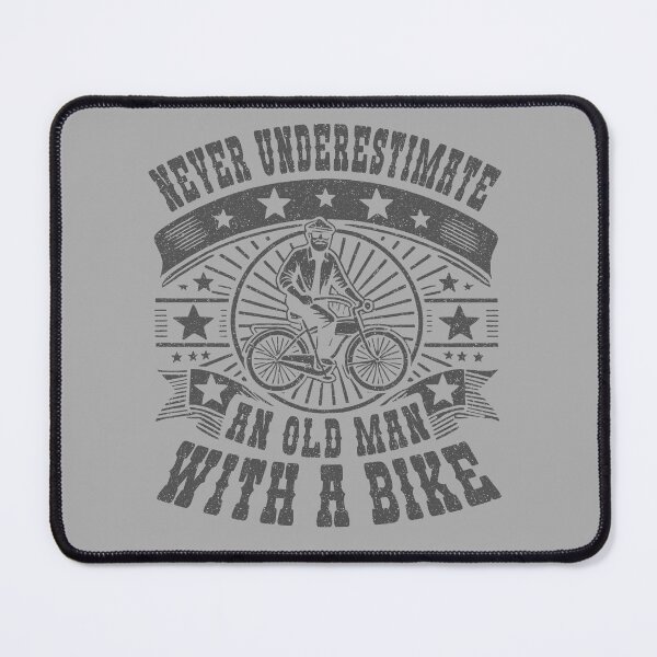 Item preview, Never Underestimate An Old Man With A Bike designed and sold by AlchemyColor.