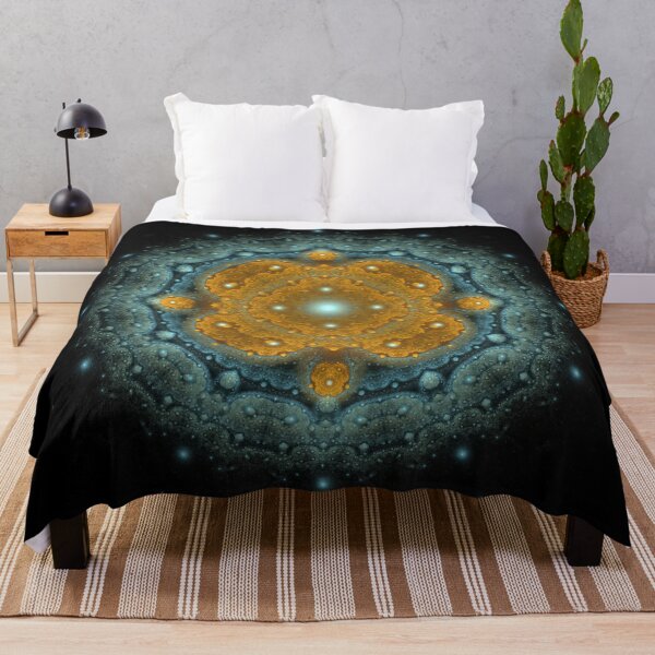 Item preview, Bright fairy fractal harmonic decoration designed and sold by Galas Art.