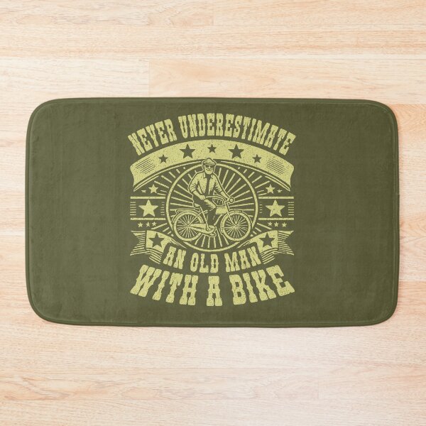 Item preview, Never Underestimate An Old Man With A Bike designed and sold by AlchemyColor.