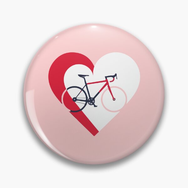 Item preview, I love my bicycle - Bike and heart designed and sold by mergmart.
