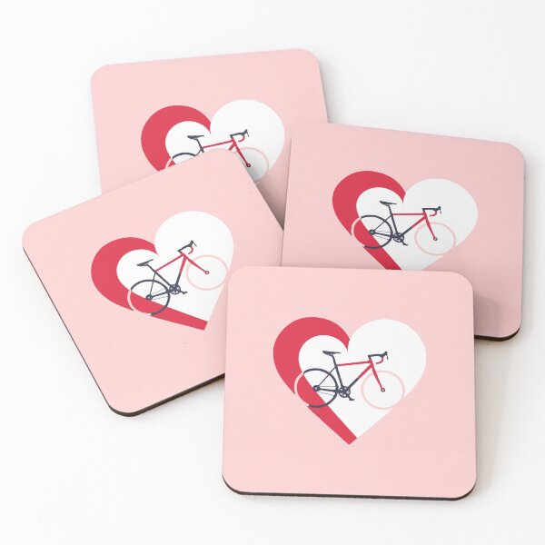 Item preview, I love my bicycle - Bike and heart designed and sold by mergmart.