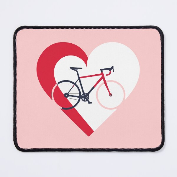 Item preview, I love my bicycle - Bike and heart designed and sold by mergmart.