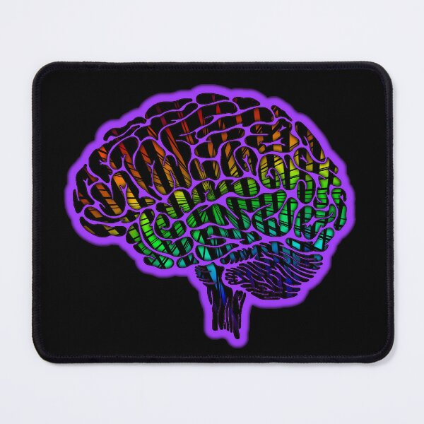 Item preview, Rainbow Waves in the Brain designed and sold by Teddy-FauxBear.