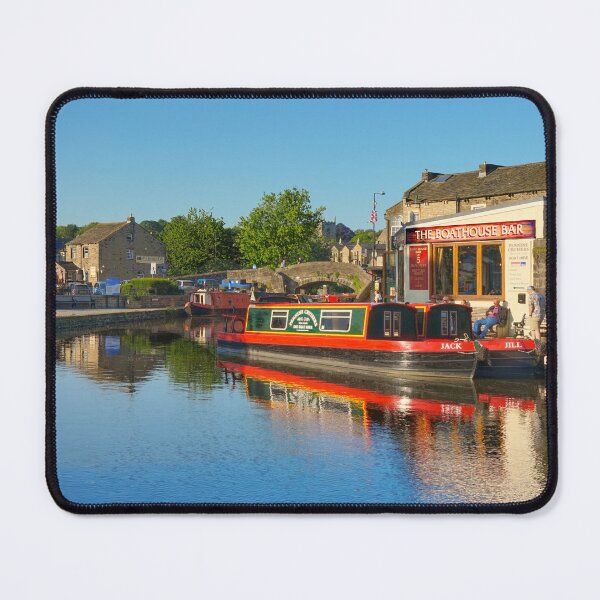 Item preview, Skipton Canal Basin Panorama designed and sold by Alisonchambers2.