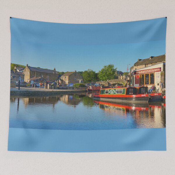Item preview, Skipton Canal Basin Panorama  designed and sold by Alisonchambers2.