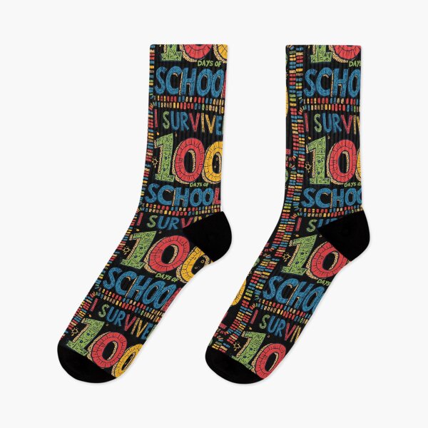Item preview, I survived 100 days of school designed and sold by marfanna.