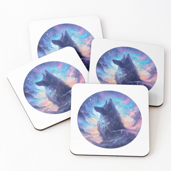 Item preview, Cute Black Wolf designed and sold by SMARTKIT  DESIGNAGENCY.