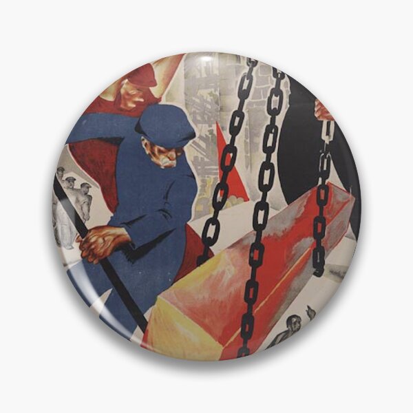 Item preview, Construction difficulties. Let there be no doubt, hesitation or whinging! Let everyone take part in the building of Socialism! designed and sold by Ichneumon-art.