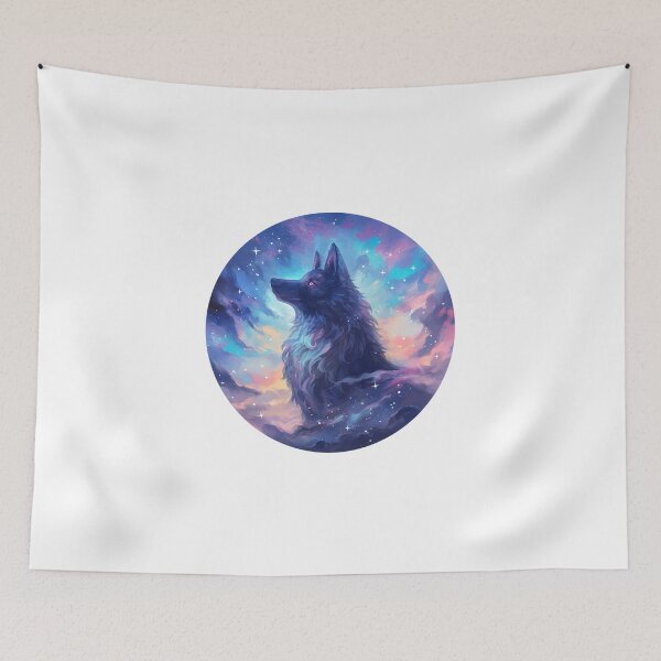 Item preview, Cute Black Wolf designed and sold by SMARTKIT  DESIGNAGENCY.