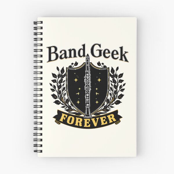 Item preview, Band Geek Forever: Clarinet Crest designed and sold by Jollys-ArtShop.