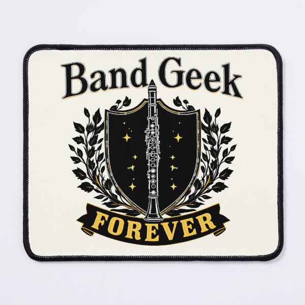 Item preview, Band Geek Forever: Clarinet Crest designed and sold by Jollys-ArtShop.